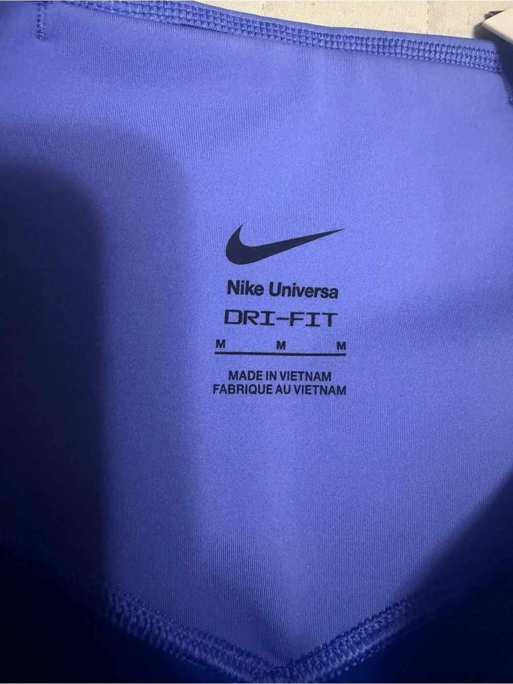 Nike Universa Skinny Fit High Rise Tights - Sapphire & Deep Night - Medium